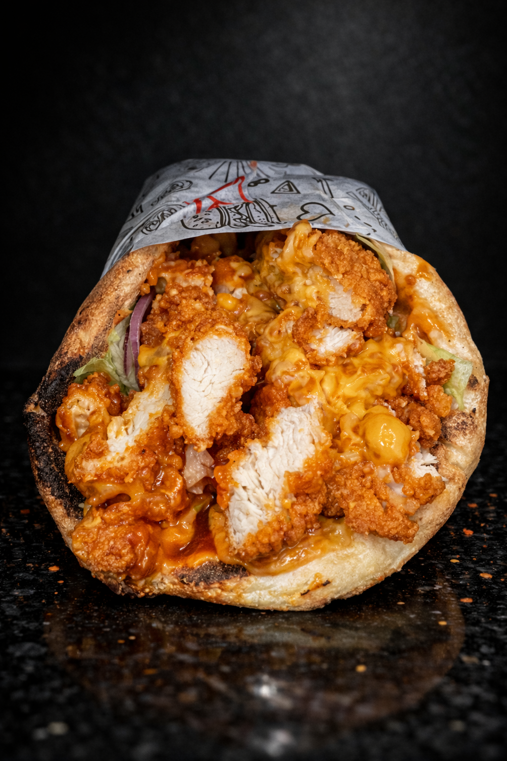 CHEESE NAAN TENDERS