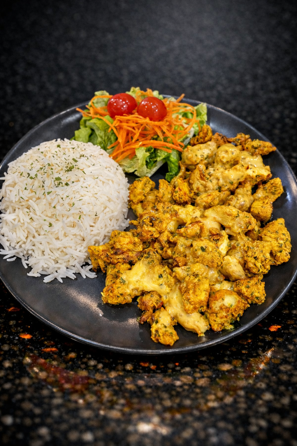 ASSIETTE CHICKEN CURRY