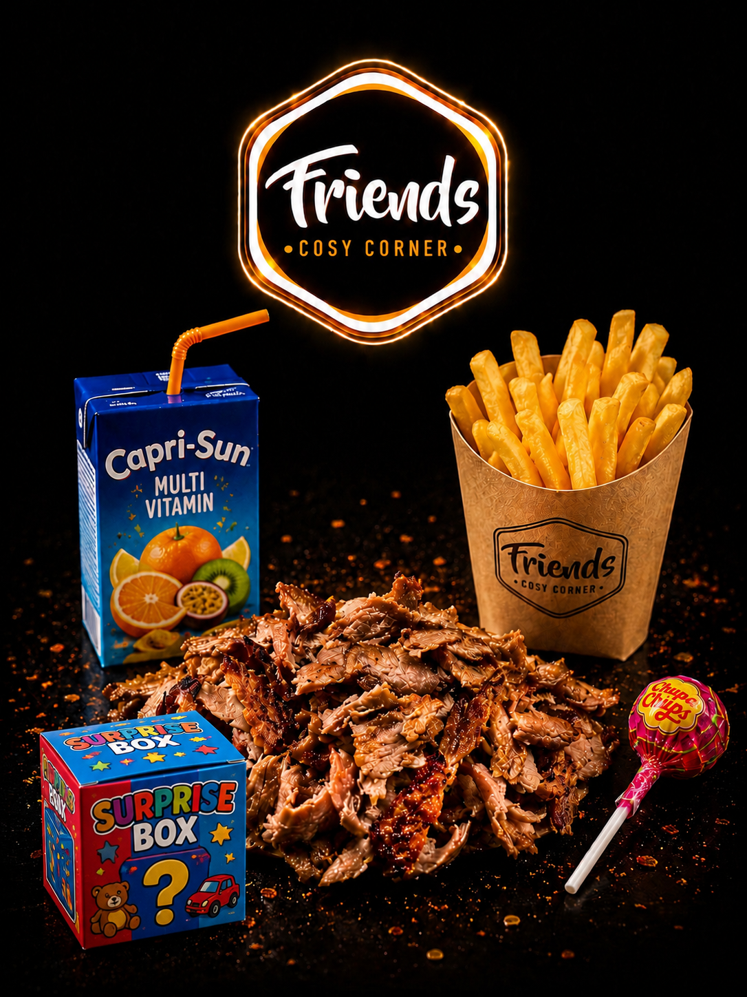 MENU ENFANT VIANDE KEBAB
